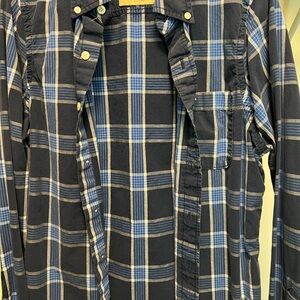 Hollister Plaid Button-Up Shirt